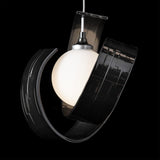 Hubbardton Forge 2023 Ink Opal Glass (GG) Standard Riza Low Voltage Mini Pendant