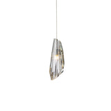 Hubbardton Forge 2018 Vintage Platinum Crystal Standard Luma Mini Pendant