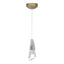Hubbardton Forge 2018 Soft Gold Crystal Standard Luma Mini Pendant