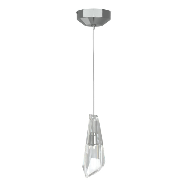Hubbardton Forge 2018 Sterling Crystal Standard Luma Mini Pendant