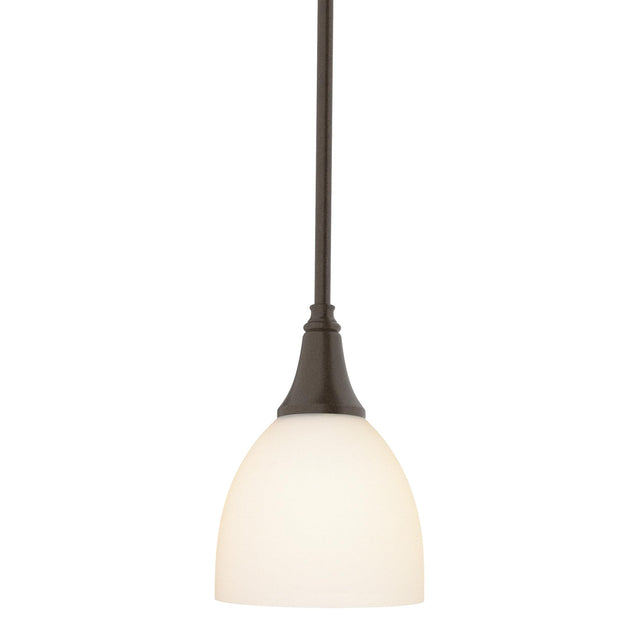 Hubbardton Forge 2000 Bronze Opal Glass (GG) Multi Trumpet Mini Pendant