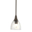Hubbardton Forge 2000 Bronze Water Glass (LL) Multi Trumpet Mini Pendant