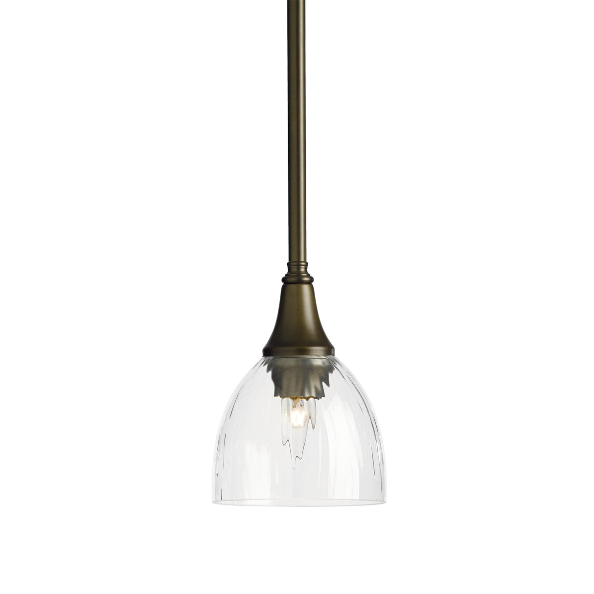 Hubbardton Forge 2000 Bronze Water Glass (LL) Multi Trumpet Mini Pendant