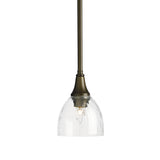 Hubbardton Forge 2000 Bronze Water Glass (LL) Multi Trumpet Mini Pendant