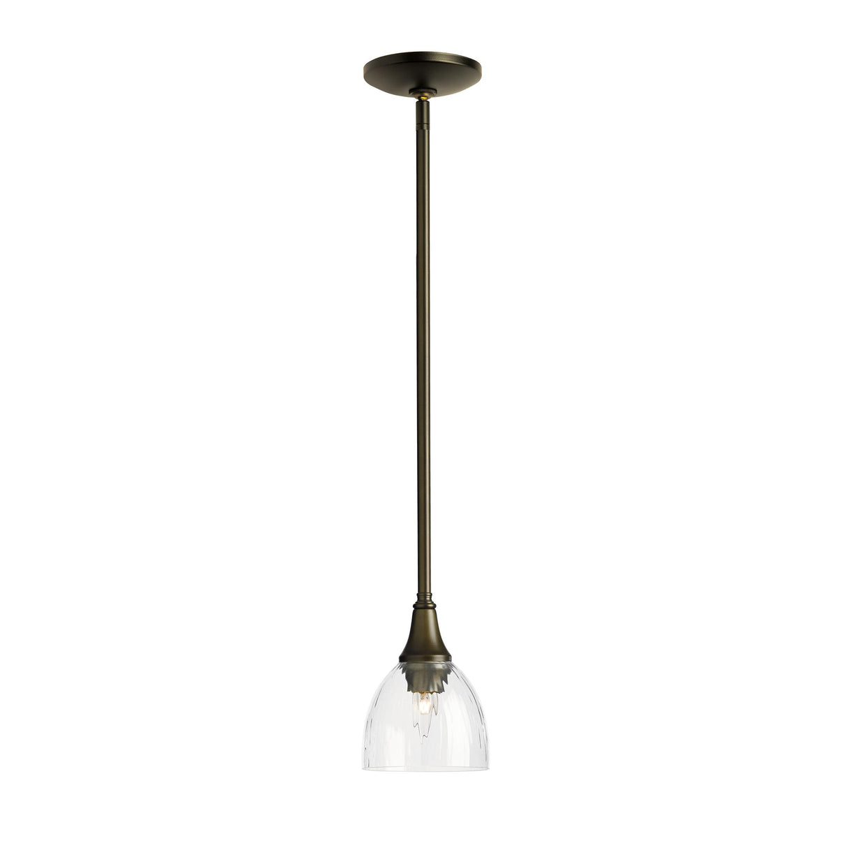Hubbardton Forge 2000 Bronze Water Glass (LL) Multi Trumpet Mini Pendant