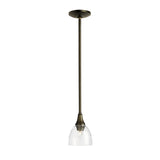 Hubbardton Forge 2000 Bronze Water Glass (LL) Multi Trumpet Mini Pendant