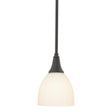 Hubbardton Forge 2000 Dark Smoke Opal Glass (GG) Multi Trumpet Mini Pendant