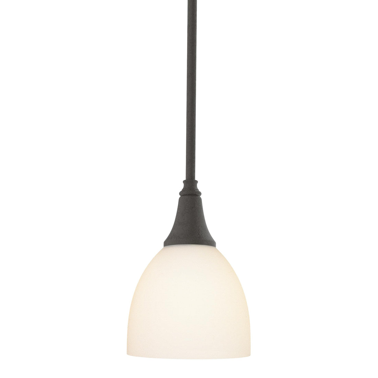 Hubbardton Forge 2000 Dark Smoke Opal Glass (GG) Multi Trumpet Mini Pendant