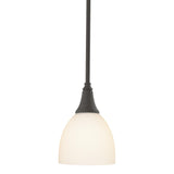 Hubbardton Forge 2000 Dark Smoke Opal Glass (GG) Multi Trumpet Mini Pendant