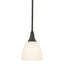 Hubbardton Forge 2000 Dark Smoke Opal Glass (GG) Multi Trumpet Mini Pendant