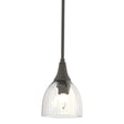 Hubbardton Forge 2000 Dark Smoke Water Glass (LL) Multi Trumpet Mini Pendant