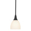 Hubbardton Forge 2000 Black Opal Glass (GG) Multi Trumpet Mini Pendant