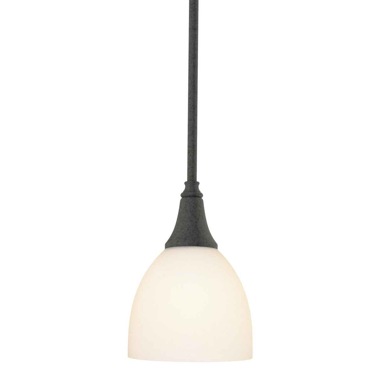Hubbardton Forge 2000 Natural Iron Opal Glass (GG) Multi Trumpet Mini Pendant
