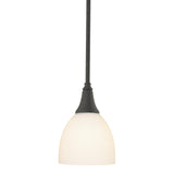 Hubbardton Forge 2000 Natural Iron Opal Glass (GG) Multi Trumpet Mini Pendant