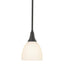 Hubbardton Forge 2000 Natural Iron Opal Glass (GG) Multi Trumpet Mini Pendant