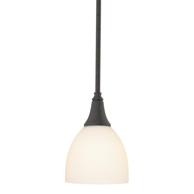 Hubbardton Forge 2000 Natural Iron Opal Glass (GG) Multi Trumpet Mini Pendant