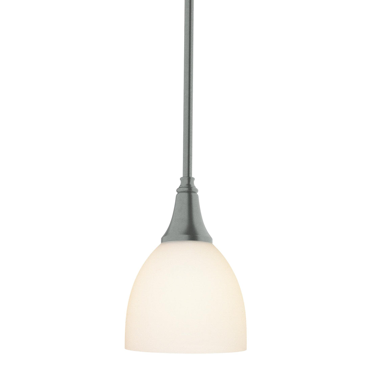 Hubbardton Forge 2000 Vintage Platinum Opal Glass (GG) Multi Trumpet Mini Pendant