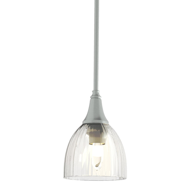 Hubbardton Forge 2000 Vintage Platinum Water Glass (LL) Multi Trumpet Mini Pendant