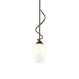 Hubbardton Forge 2011 Bronze Opal Glass (GG) Multi Flora Down Light Mini Pendant