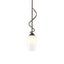 Hubbardton Forge 2011 Bronze Opal Glass (GG) Multi Flora Down Light Mini Pendant