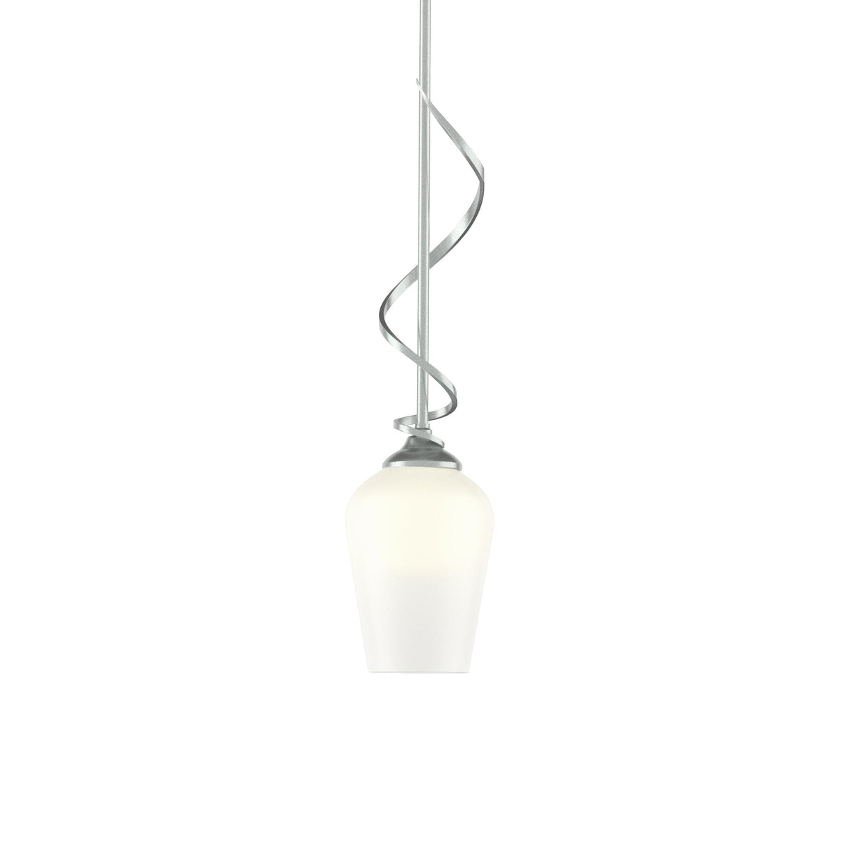 Hubbardton Forge 2011 Vintage Platinum Opal Glass (GG) Multi Flora Down Light Mini Pendant