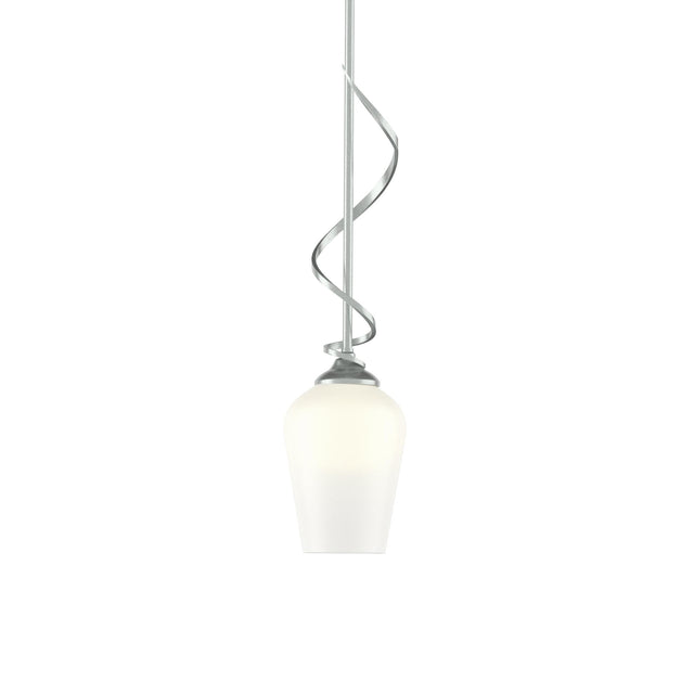 Hubbardton Forge 2011 Vintage Platinum Opal Glass (GG) Multi Flora Down Light Mini Pendant