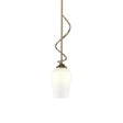 Hubbardton Forge 2011 Soft Gold Opal Glass (GG) Multi Flora Down Light Mini Pendant