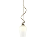 Hubbardton Forge 2011 Soft Gold Opal Glass (GG) Multi Flora Down Light Mini Pendant