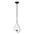 Hubbardton Forge 2012 Natural Iron Seeded Glass with Opal Diffuser (ZS) Multi Flora Up Light Mini Pendant