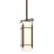 Hubbardton Forge 2006 Bronze Opal Glass (GG) Multi Paralline Mini Pendant