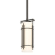 Hubbardton Forge 2006 Dark Smoke Opal Glass (GG) Multi Paralline Mini Pendant