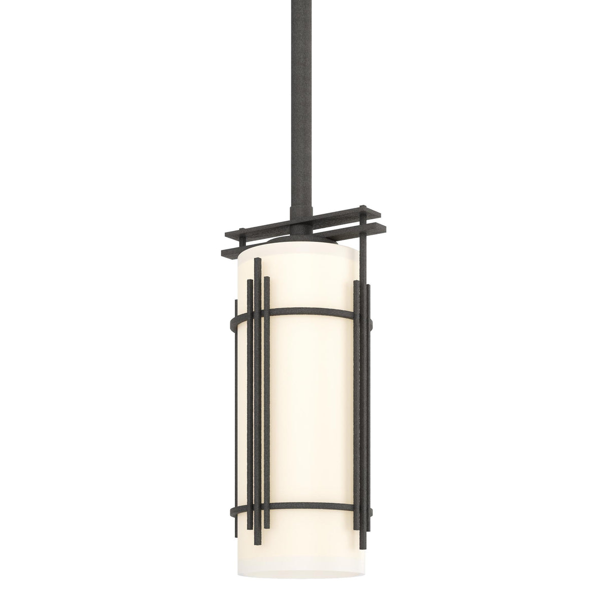 Hubbardton Forge 2006 Natural Iron Opal Glass (GG) Multi Paralline Mini Pendant