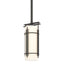 Hubbardton Forge 2006 Natural Iron Opal Glass (GG) Multi Paralline Mini Pendant