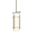 Hubbardton Forge 2006 Sterling Opal Glass (GG) Multi Paralline Mini Pendant