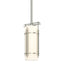 Hubbardton Forge 2006 Sterling Opal Glass (GG) Multi Paralline Mini Pendant
