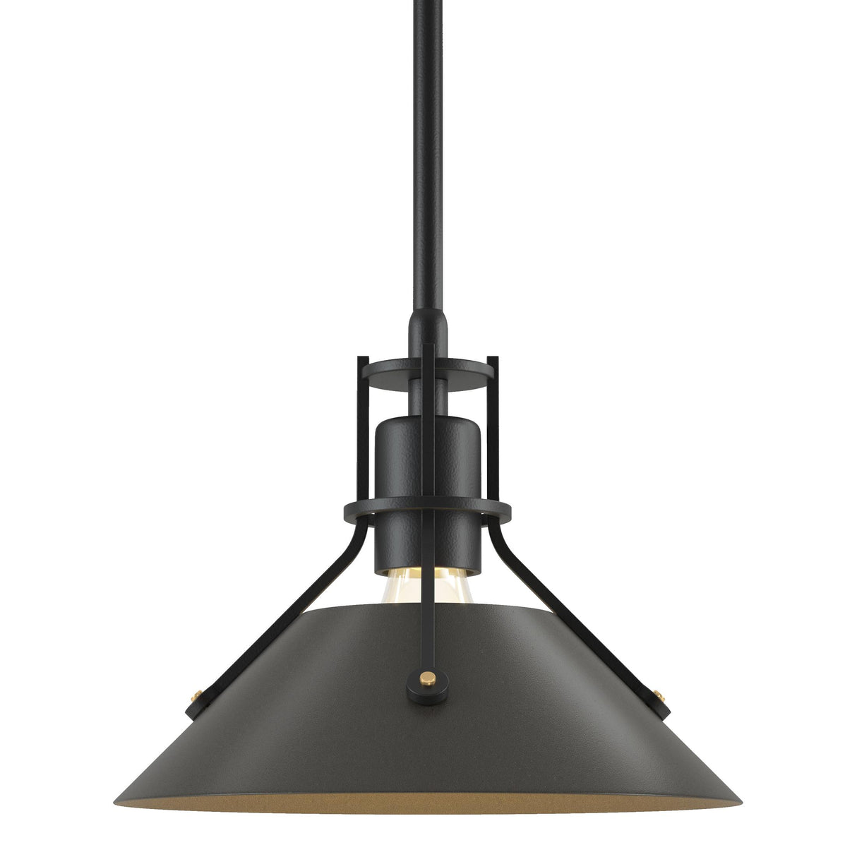 Hubbardton Forge 2015 Black Dark Smoke Multi Henry Mini Pendant