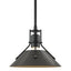 Hubbardton Forge 2015 Black Dark Smoke Multi Henry Mini Pendant