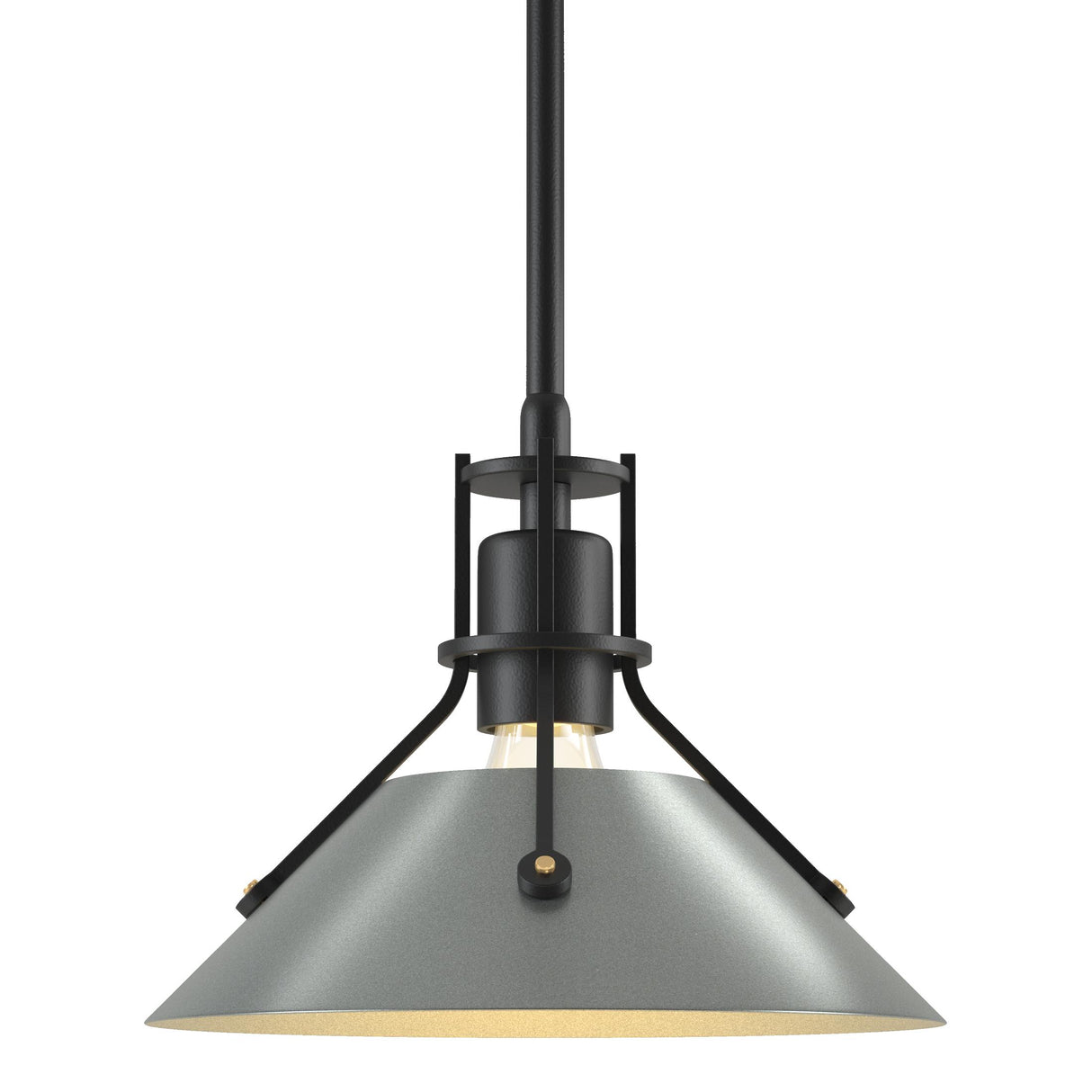 Hubbardton Forge 2015 Black Vintage Platinum Multi Henry Mini Pendant