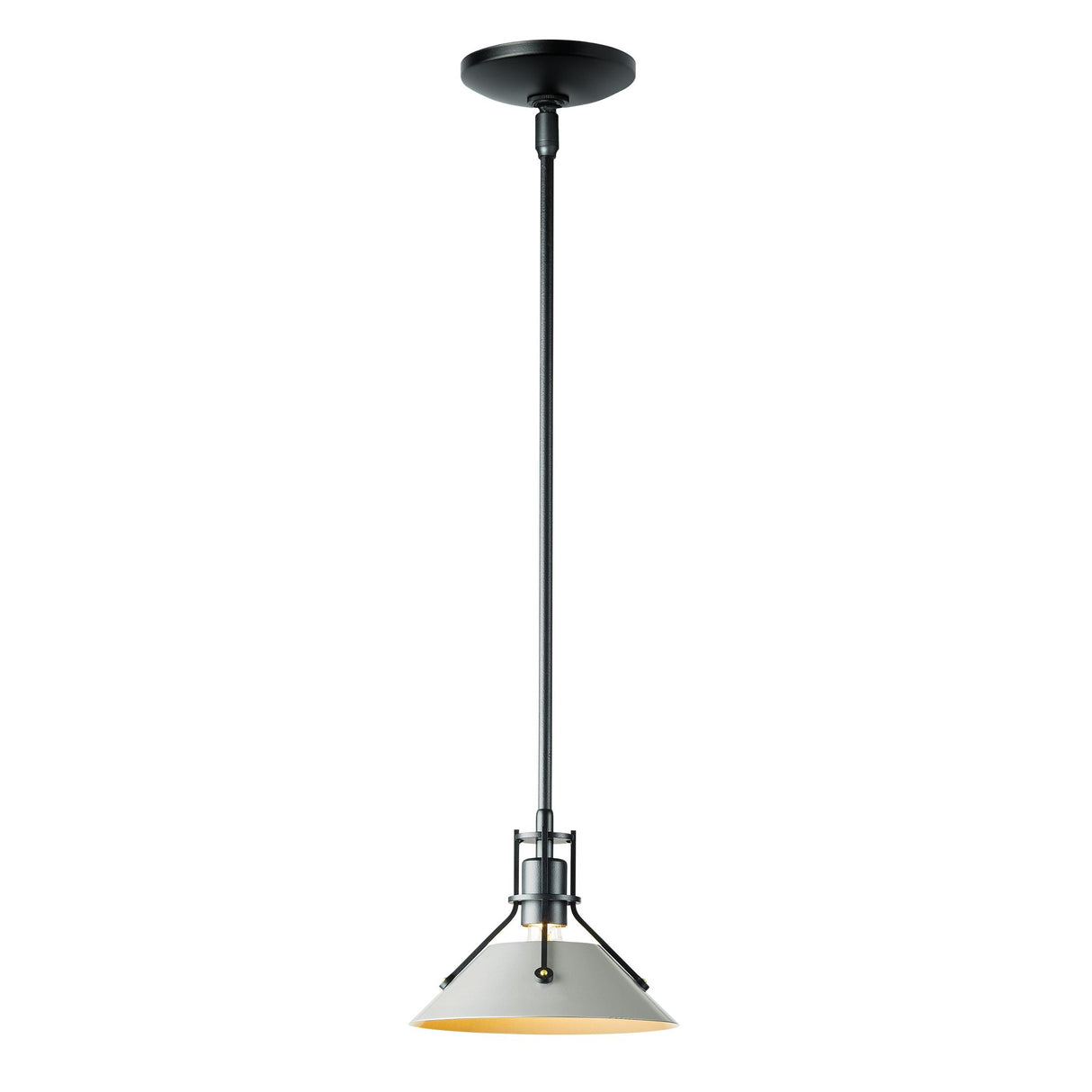 Hubbardton Forge 2015 Black Vintage Platinum Multi Henry Mini Pendant