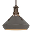 Hubbardton Forge 2020 Bronze Dark Smoke Multi Henry with Chamfer Pendant