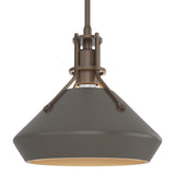 Hubbardton Forge 2020 Bronze Dark Smoke Multi Henry with Chamfer Pendant