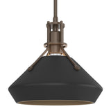 Hubbardton Forge 2020 Bronze Black Multi Henry with Chamfer Pendant