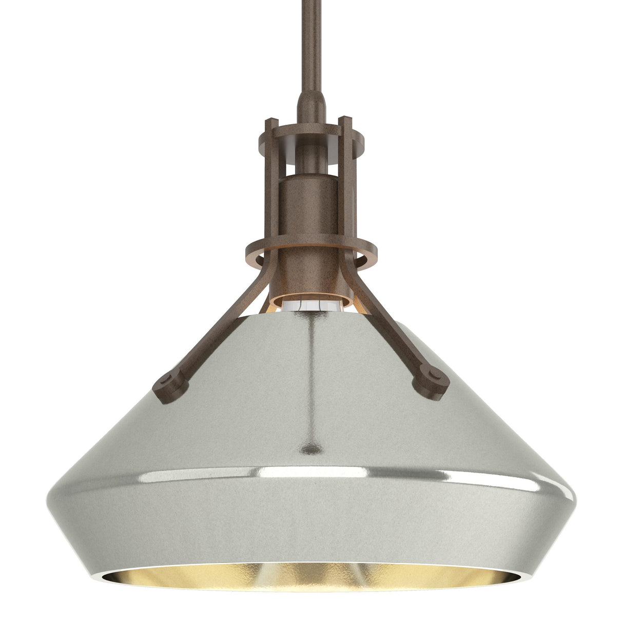 Hubbardton Forge 2020 Bronze Sterling Multi Henry with Chamfer Pendant