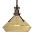 Hubbardton Forge 2020 Bronze Modern Brass Multi Henry with Chamfer Pendant