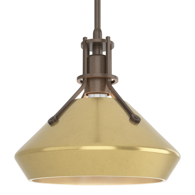 Hubbardton Forge 2020 Bronze Modern Brass Multi Henry with Chamfer Pendant