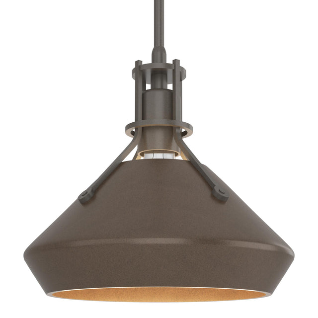 Hubbardton Forge 2020 Dark Smoke Bronze Multi Henry with Chamfer Pendant