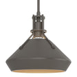 Hubbardton Forge 2020 Dark Smoke Dark Smoke Multi Henry with Chamfer Pendant