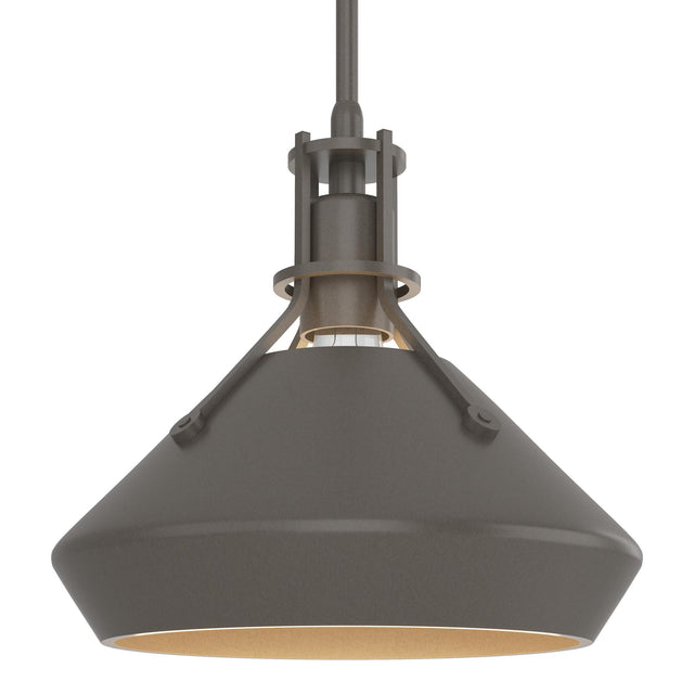 Hubbardton Forge 2020 Dark Smoke Dark Smoke Multi Henry with Chamfer Pendant