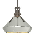 Hubbardton Forge 2020 Dark Smoke Sterling Multi Henry with Chamfer Pendant