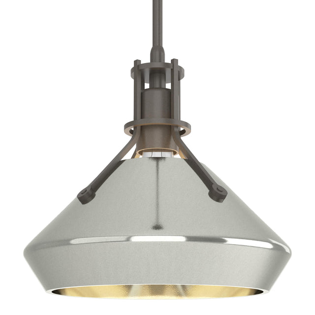 Hubbardton Forge 2020 Dark Smoke Sterling Multi Henry with Chamfer Pendant